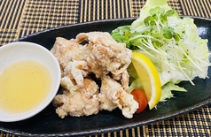 さくさく唐揚げ！だし酢添え