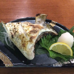 本日の魚のあら塩焼き