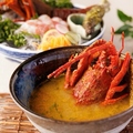 料理メニュー写真&nbsp;伊勢海老◇姿身刺身と雑炊