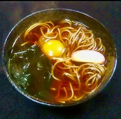 月見蕎麦(うどん)