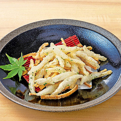 白魚と新ごぼうの磯香り揚げ