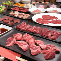 和牛焼き肉と新鮮ホルモン MIYAKO 京のコース写真