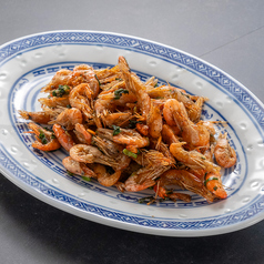 小海老の素揚げ山椒風味