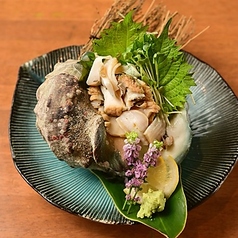 久米島直送!!夜光貝の刺身
