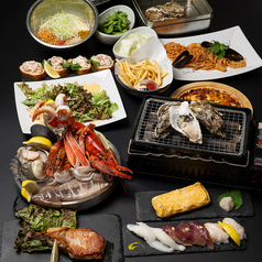 海鮮焼きBAL我愛羅のコース写真