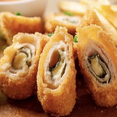 チキンの大葉チーズフライ