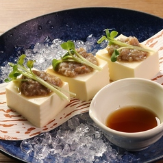 カニ味噌やっこ~カニ魚醤たれで~