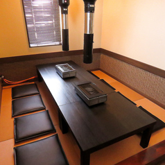 8名様掛けの座敷席を1卓ご用意しております。