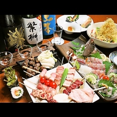 串と酒と蕎麦 鳥co トリコのコース写真