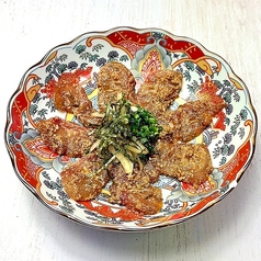 鯛の胡麻醤油和え