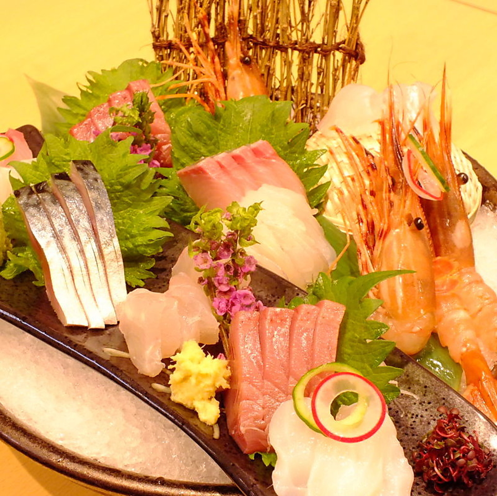 店主が毎朝目利きして買付！お造り・焼き物・揚げ物など豊富なメニューをご提供♪大満足間違いなし！