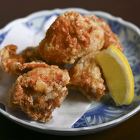 外はカリッと中はジューシー！自慢のとりからあげ！