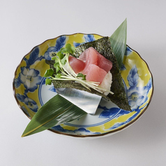マグロ手巻きドッグ