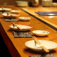 風情漂う和空間。広島の鮮魚や地酒が自慢のお店です