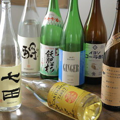 焼酎も豊富な品揃え