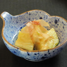 西条産絹皮なすの揚げ浸し