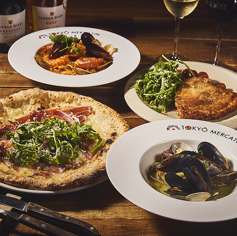 薪窯ピザ/ワイン/「illy」コーヒーがおすすめ！テイクアウトも販売中☆この機会にぜひ