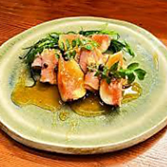 合鴨とふき土佐和え