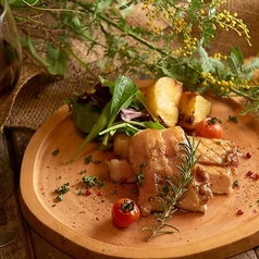 神戸ポークのグリル フレッシュトマトのケッカソース