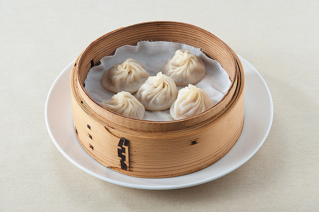 名物！小籠湯包。3個～