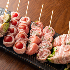 野菜巻き串と酒 こころの特集写真