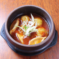 韓国スープの水餃子