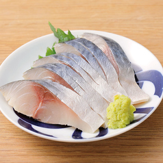 〆サバ刺身