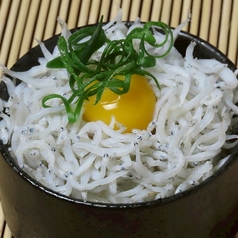 しらす&うずら卵