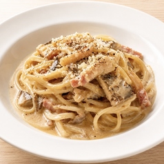 ポルチーニクリームパスタ