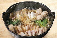 鶏とつくねのたっぷり生姜鍋（2人前～）