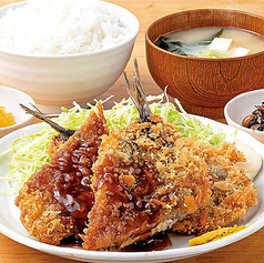 [肉厚]イワシフライ定食