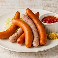 ソーセージ盛り合わせ