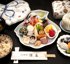 日本料理 保名のコース写真
