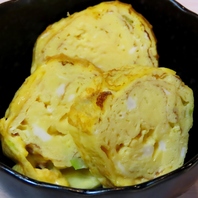 出汁巻き卵は飽きのこないおばんざいメニューの定番。