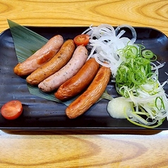 ソーセージ食べ比べ