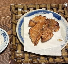甘鯛の松笠揚げ山椒塩