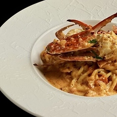 渡り蟹のトマトクリーム 生パスタ
