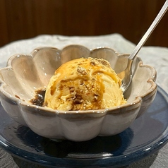 黒蜜ときな粉のアイス