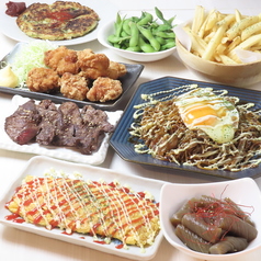 渋谷肉横丁 創作居酒屋 てっぱん ちとせ会館2階店のコース写真