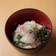 塩昆布鯛茶漬け
