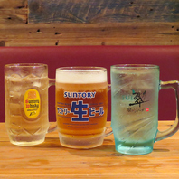 種類豊富なドリンクメニュー！！