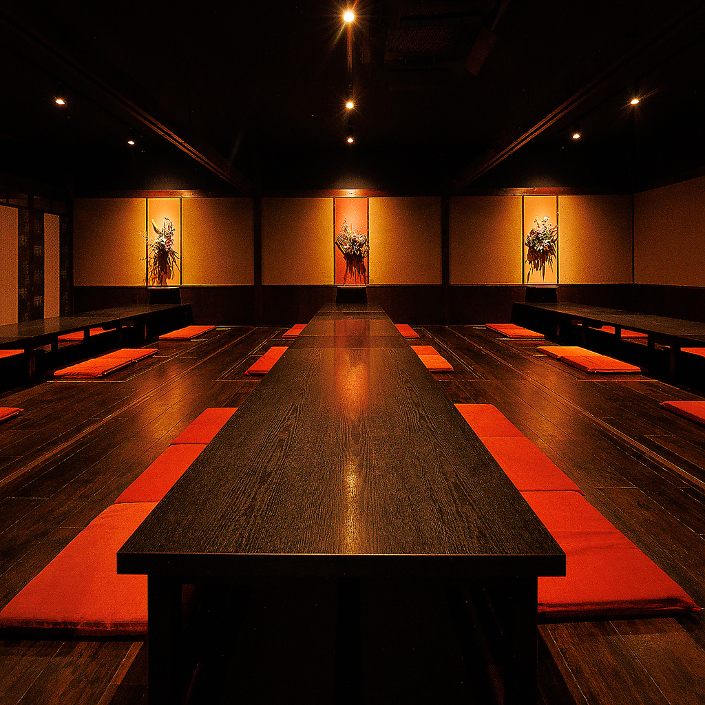 石山駅 居酒屋 完全個室 和食 海鮮 焼き鳥 飲み放題 接待 宴会 女子会 会食 日本酒 合コン 誕生日 肉