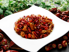 鶏肉のピリ辛炒め