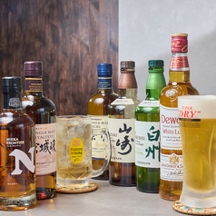 お料理に合う一杯が見つかる♪豊富なドリンクメニュー