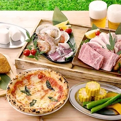 海鮮＆厳選肉の贅沢満足BBQプラン