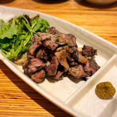 親鳥ももの炭火焼