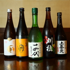 定期的に入れ替えを行っている、限定日本酒