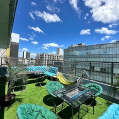 8階テラス席(BBQ席)
