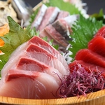 漁港直送鮮魚◎新鮮鮮魚をお値打ち価格でご提供しております！自慢の海鮮を存分にお楽しみください。