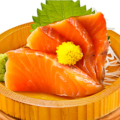 サーモンの刺身